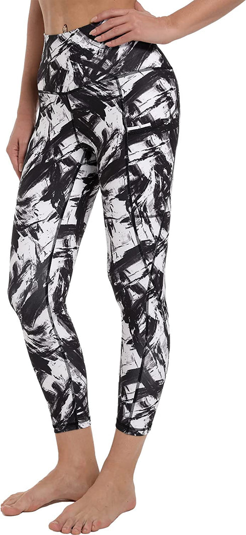 Free Leaper High Waisted Stretchy Yoga Pants for Women with Pockets